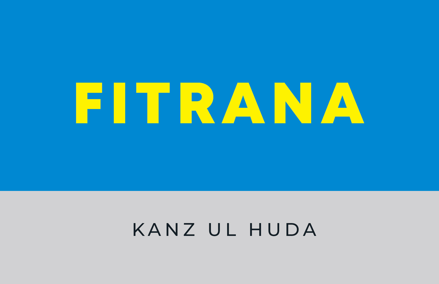 fitrana and fidya values for 2025